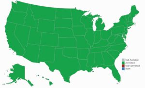 Foreign events states map